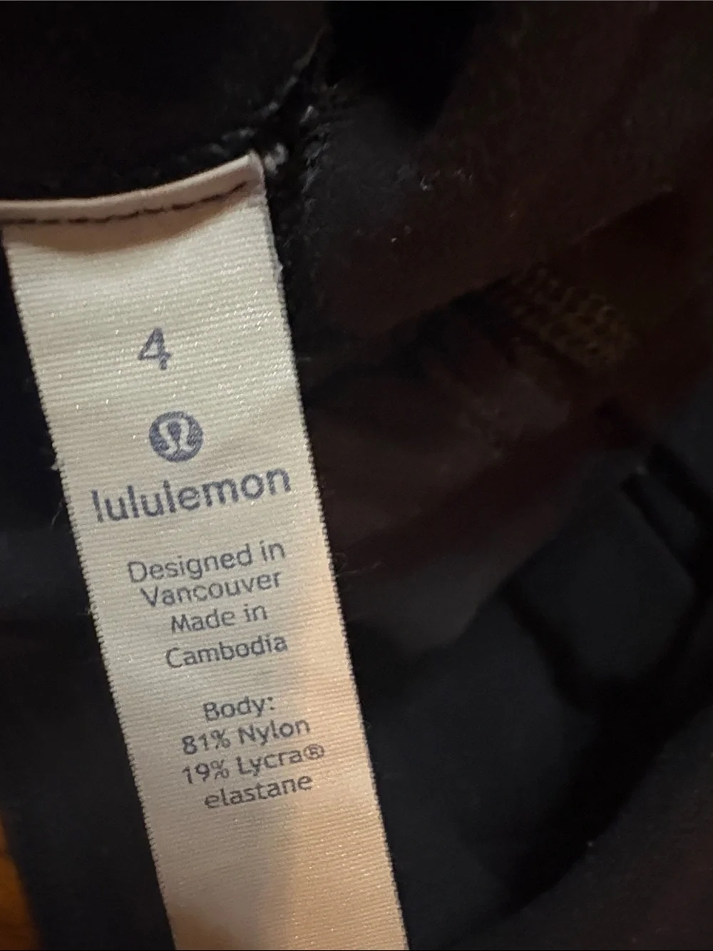 lululemon athletica Women’s Black High-Rise Leggings